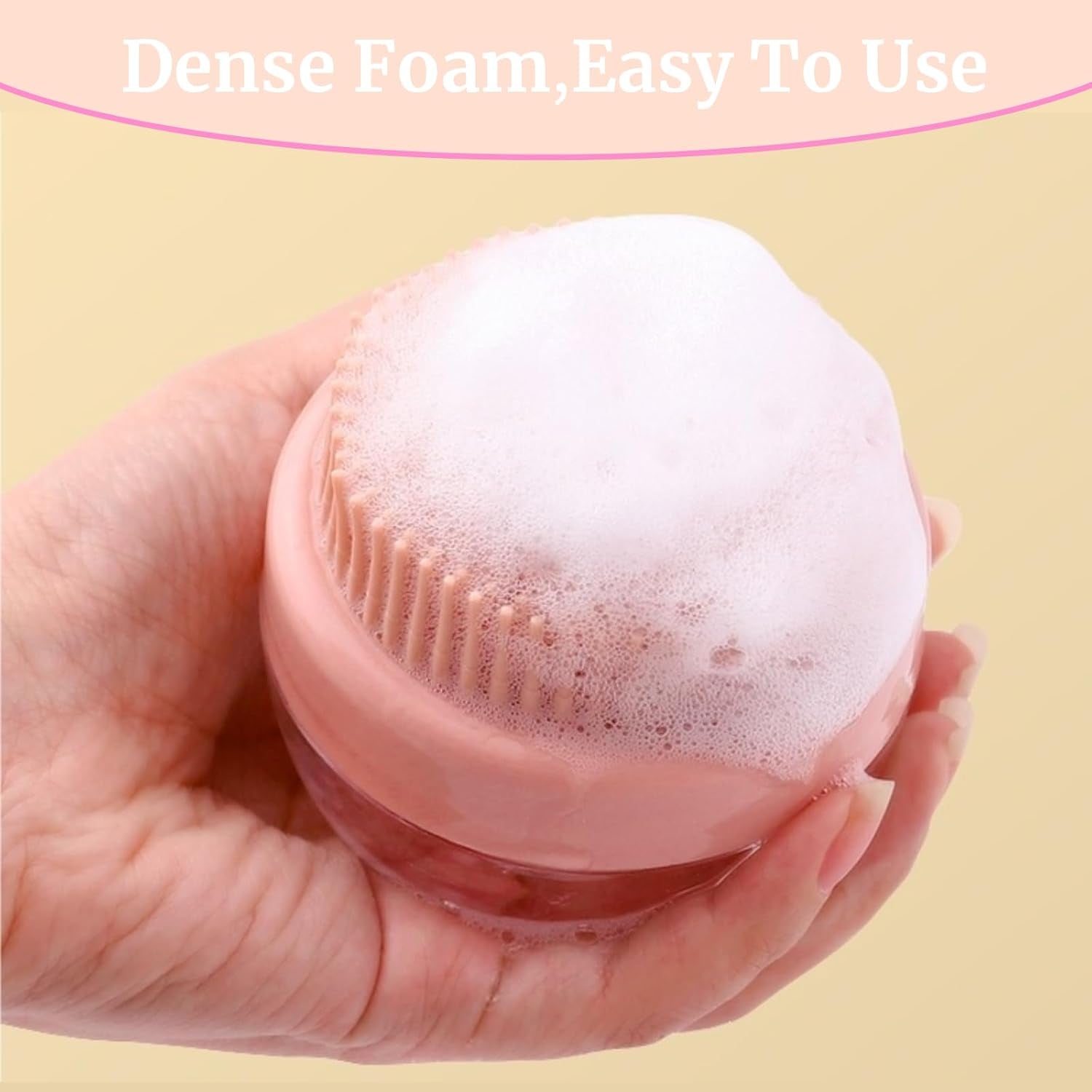 2 Pcs Dog Bath Scrubber Brush, 2 in 1 Pet Dog Grooming Brush with Built-In Shampoo Dispenser Massage Shampoo Bath Brush Soft Silicone Bristle for Long Short Haired Dogs Cats Shower-Green
